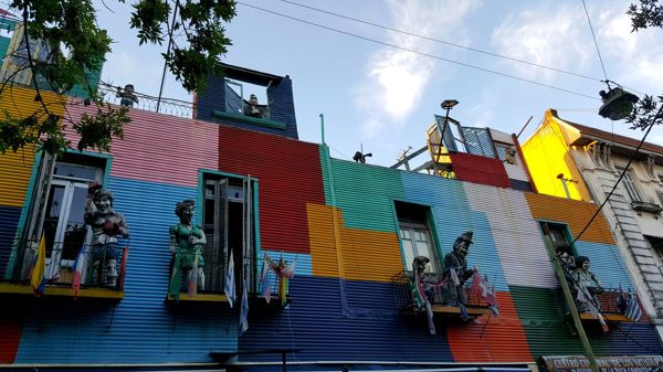Le quartier coloré de La Boca à Buenos Aires