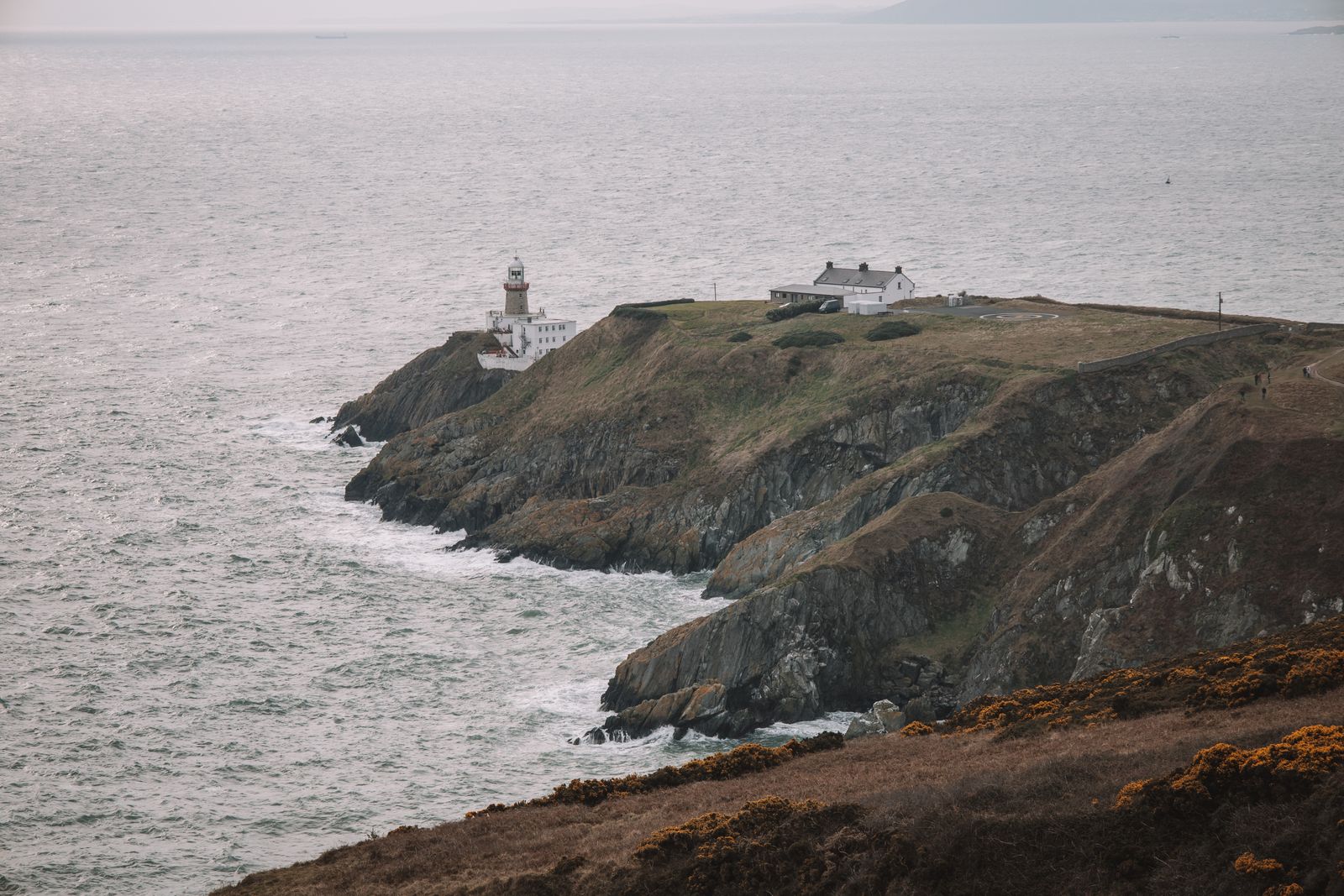 Le port de pêche de Howth et sa presqu'île (photo : Pexels).