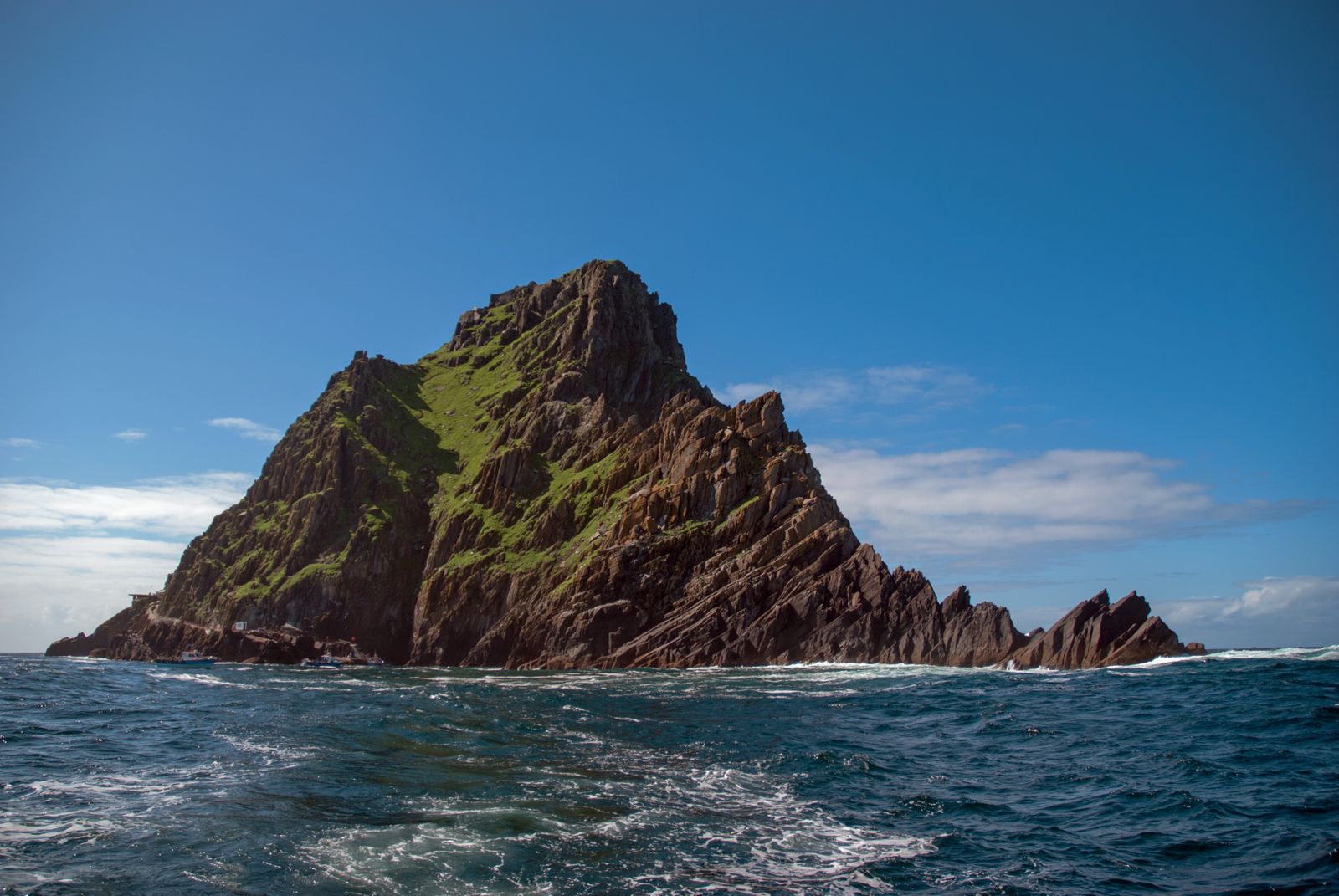 Skellig Michael et son monastère médiéval, au large du Kerry (photo : Pexels).