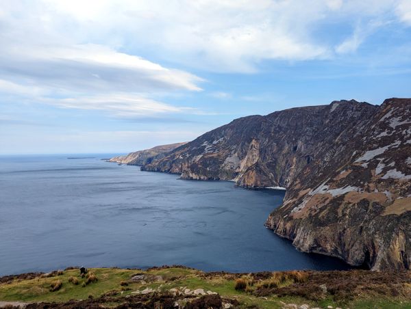 Les falaises de Slieve League dans le comté de Donegal