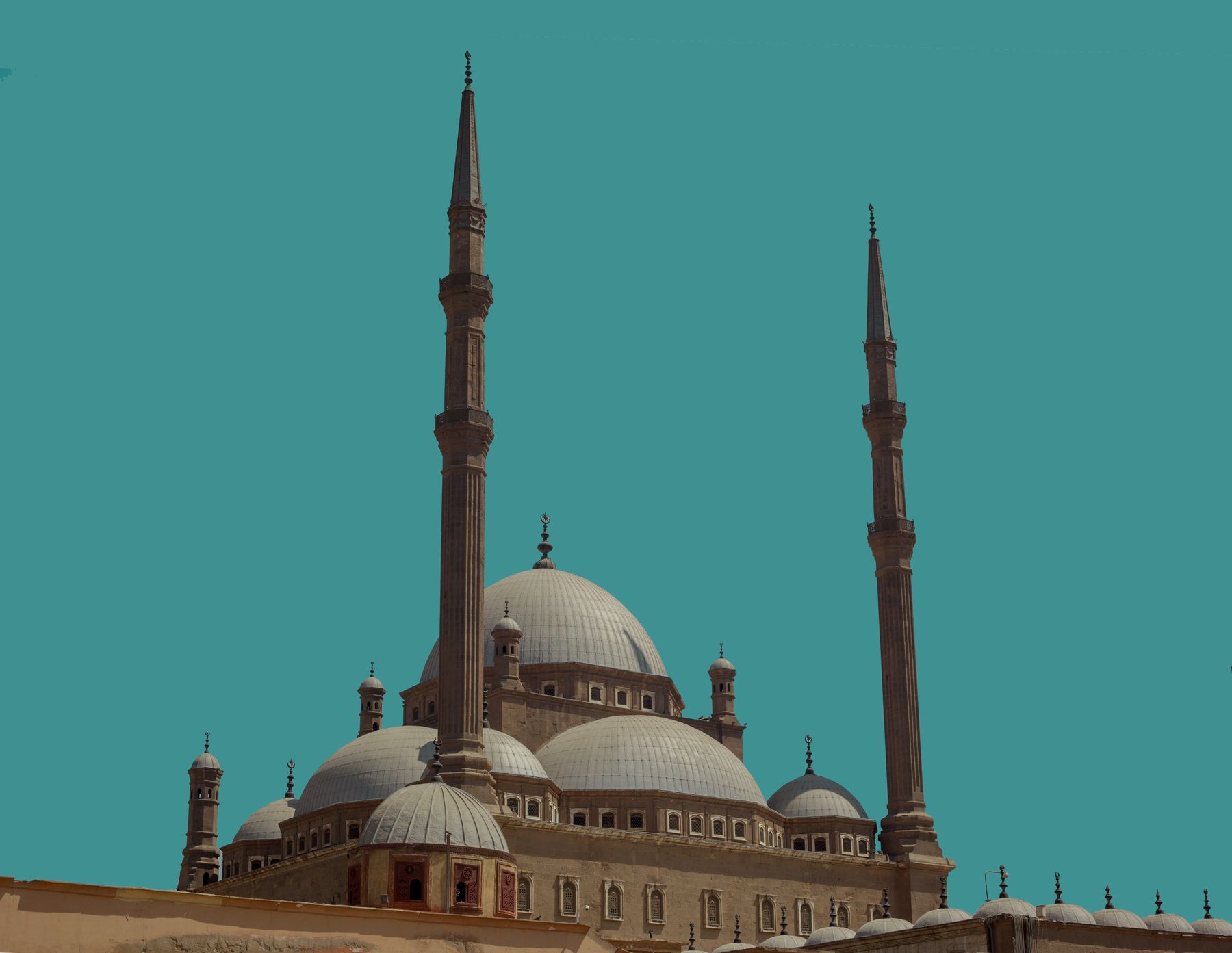 La mosquée Méhémet-Ali dominant la citadelle (photo : Pexels).