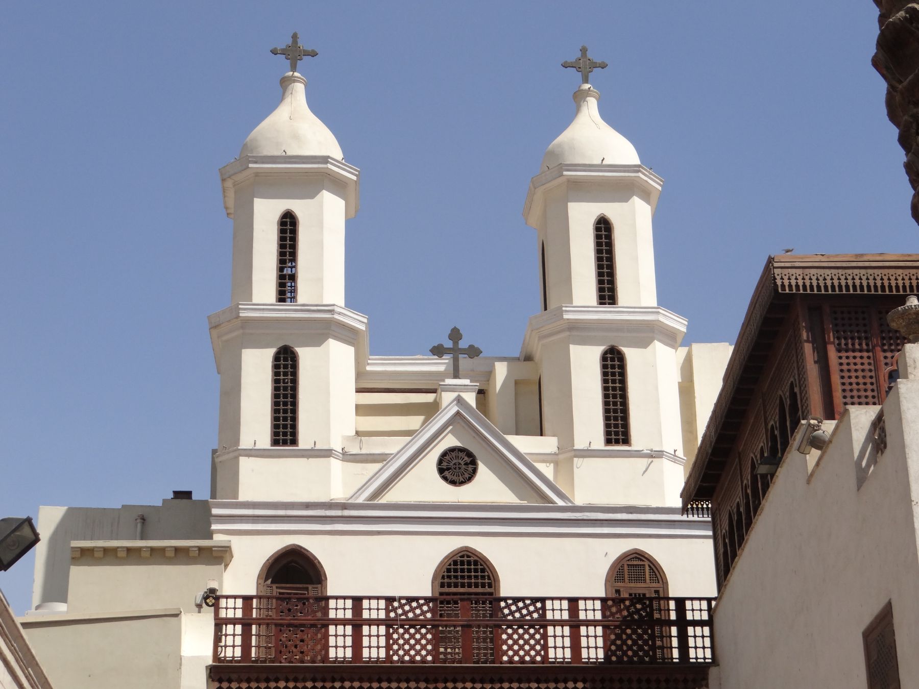 L'église suspendue du quartier copte (photo : Pexels).