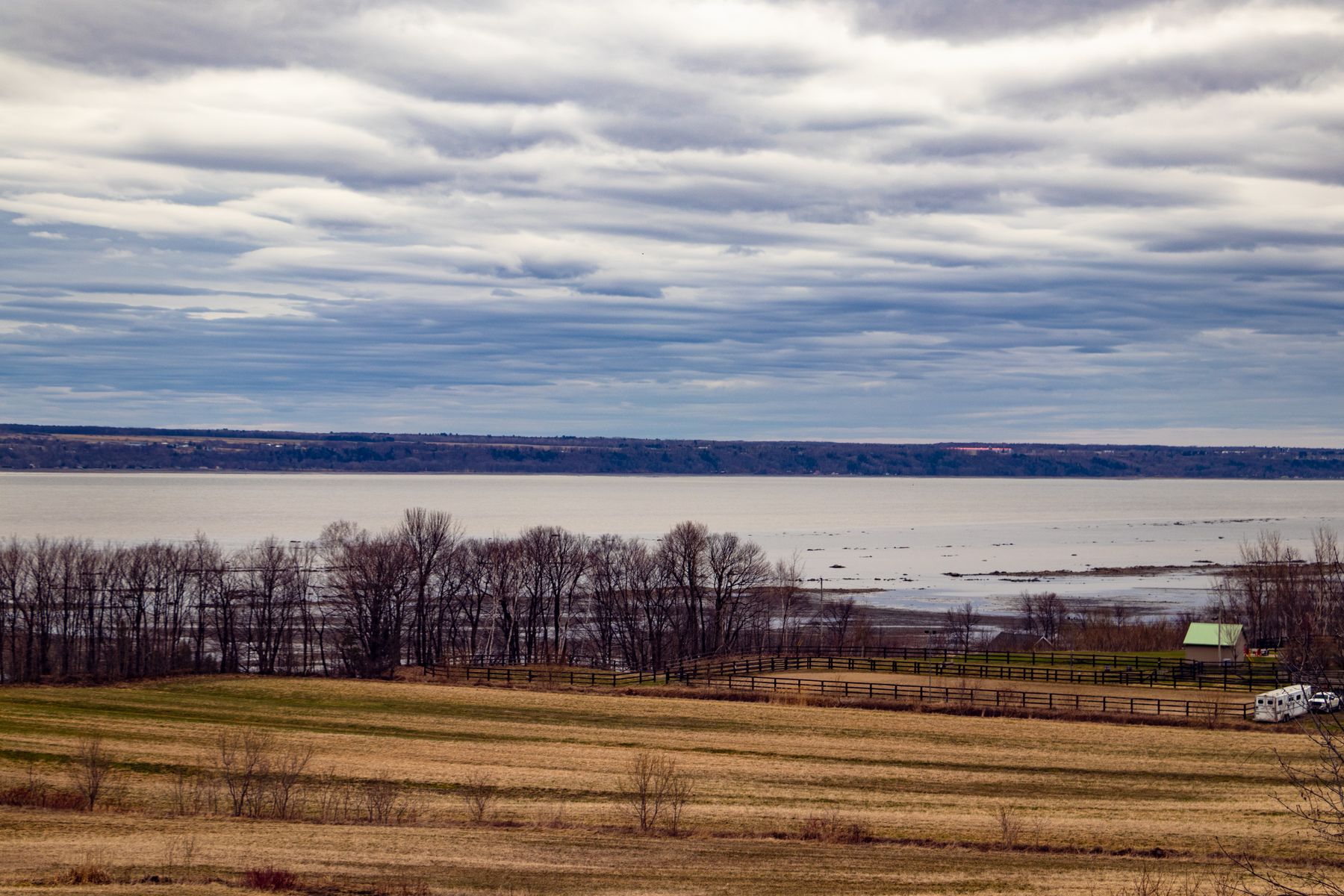 Les vergers et fermes de l'île d'Orléans (photo : Pexels).