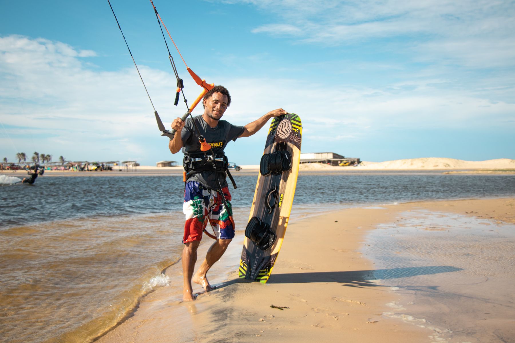 Les eaux calmes de la Lagoa do Paraíso, près de Jericoacoara (photo : Pexels).