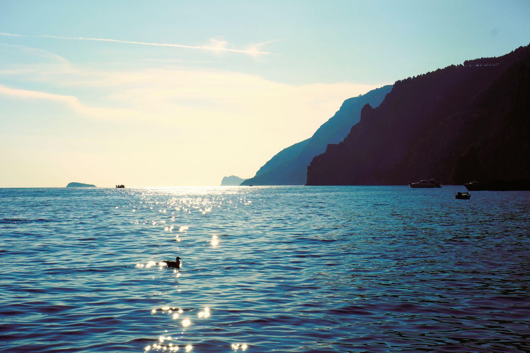 Les sorties en mer révèlent Positano et la côte sous un autre jour (photo : Pexels).
