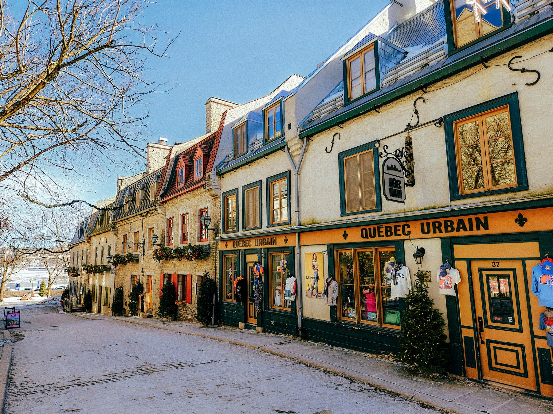 Les rues pavées du Petit-Champlain comptent parmi les plus anciennes du continent (photo : Pexels).