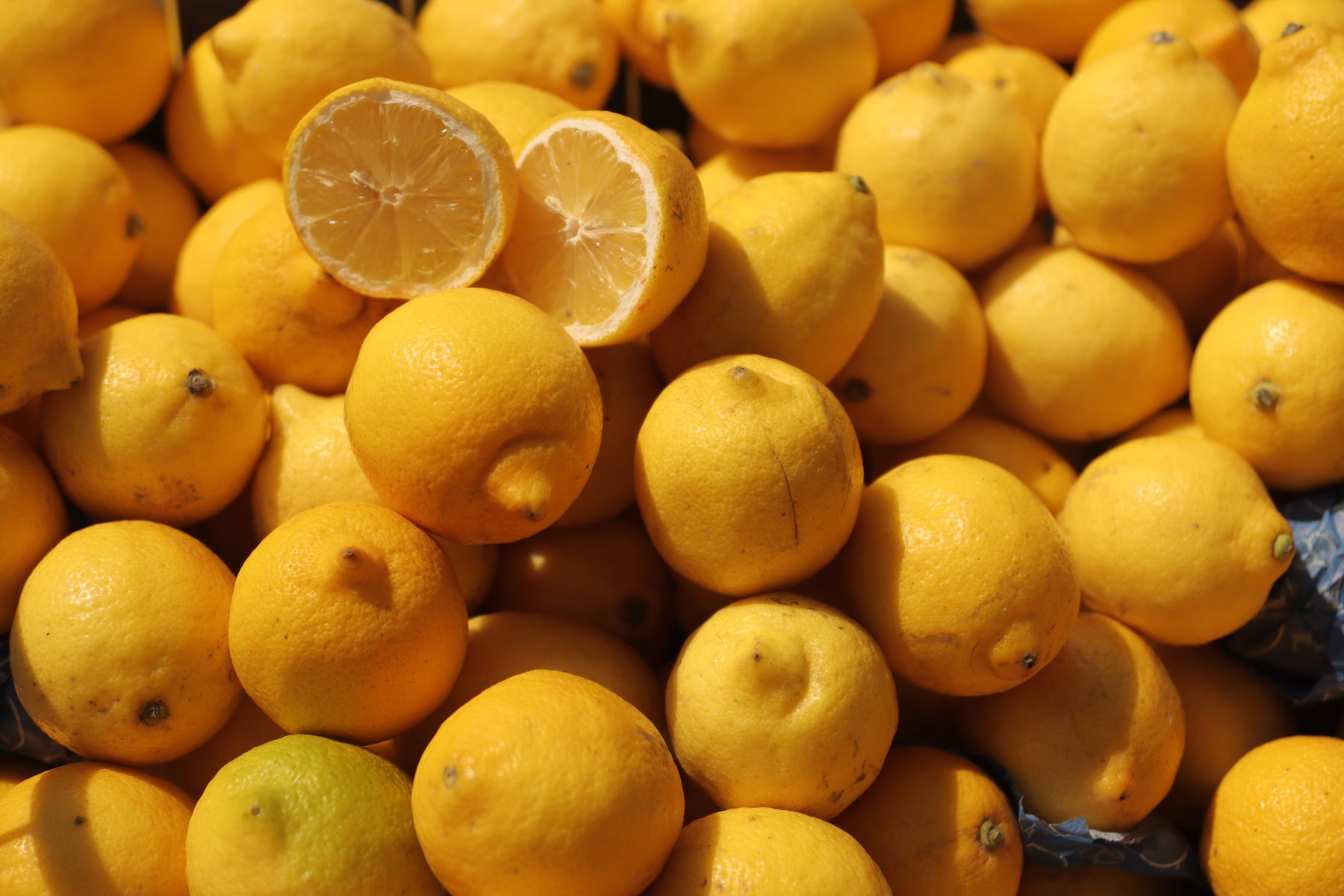 Les citrons géants de Sorrente, base du limoncello local (photo : Pexels).