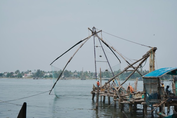 Les filets de pêche chinois