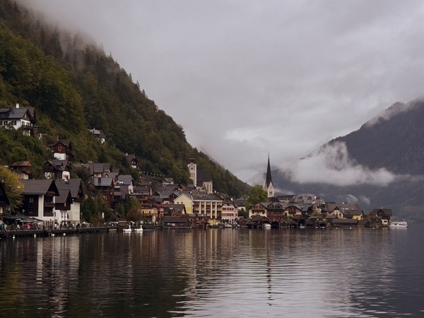 Le village d'Hallstatt