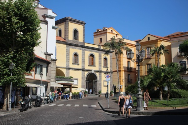La Piazza Tasso et le centre de Sorrente