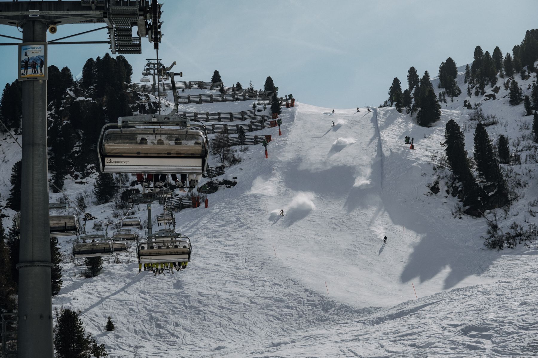 Les domaines skiables tyroliens, parmi les plus courus des Alpes (photo : Pexels).
